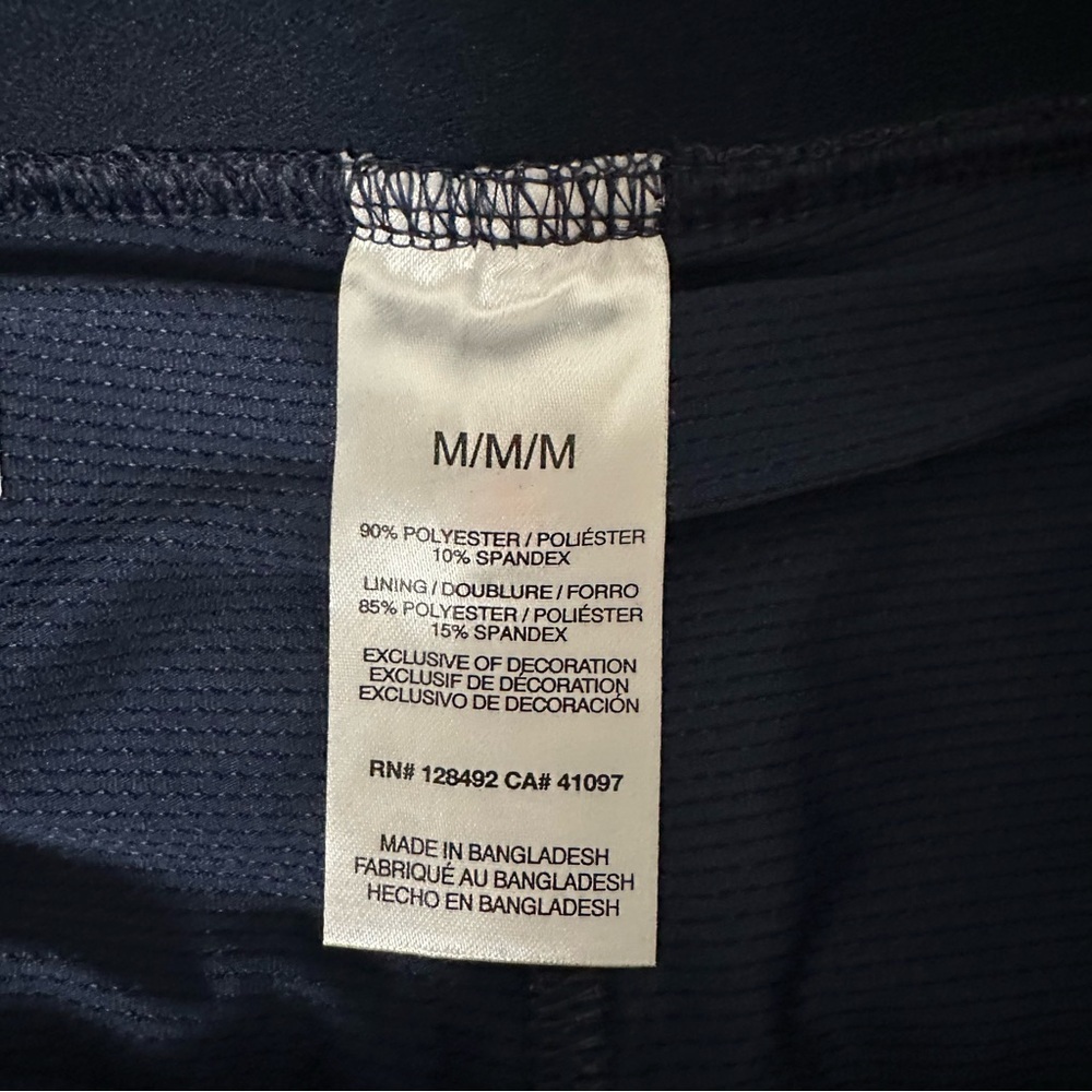 NWOT Greg Norman Womens Skorts Dark Blue Skirt Inner Shorts - Picture 7 of 8